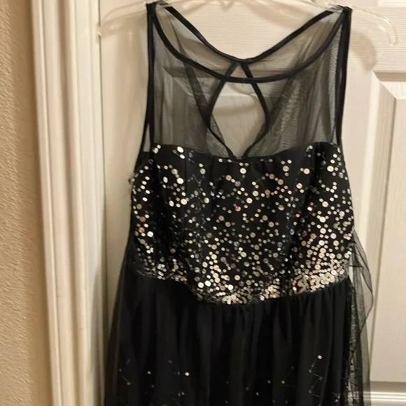 rue 21 dresses homecoming dresses ZAPAKA Women Sparkly Dark Purple Tight Homecoming Dress V Neck Sequined Embroidery Short Prom Dress, Dark Purple / US2 main image 1
